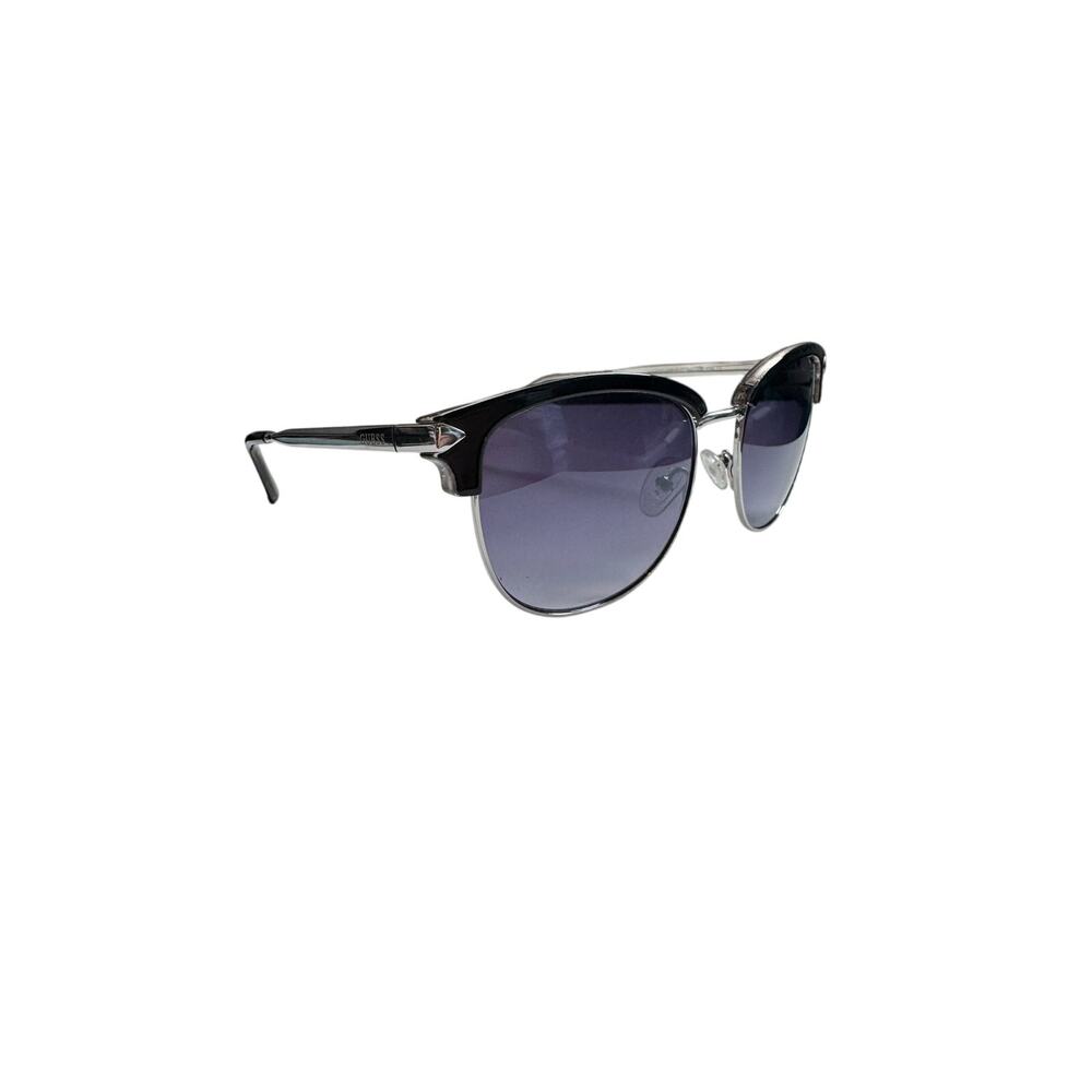 NEW Guess GU7482 Black and silver Sunglasses